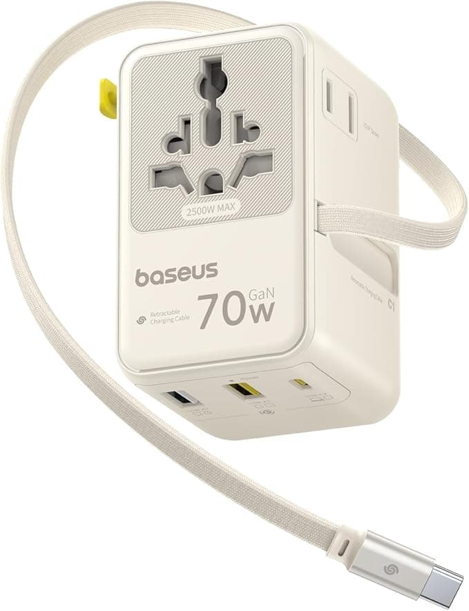 Baseus 70W World Adapter