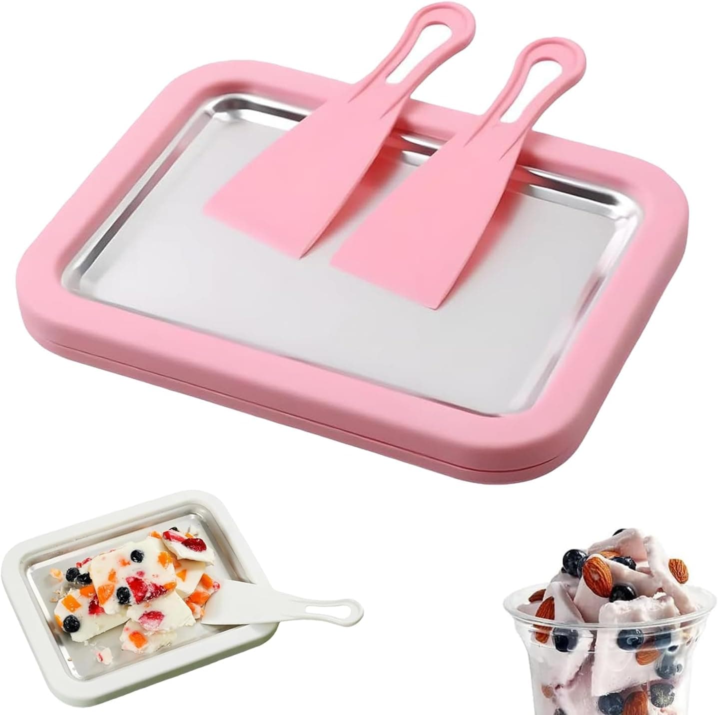 Rolling Ice Cream Pan